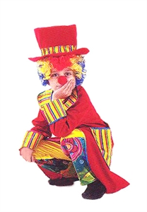 Карнавальный костюм Клоун Франт красный 926