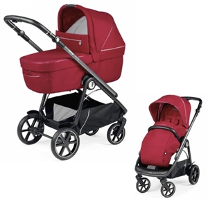 Коляска Peg-Perego Veloce 2в1 Red Shine